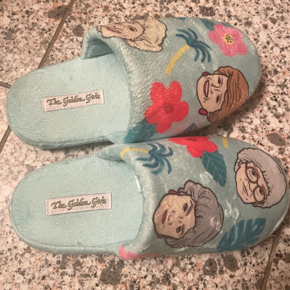 Golden Girls Vintage Slippers